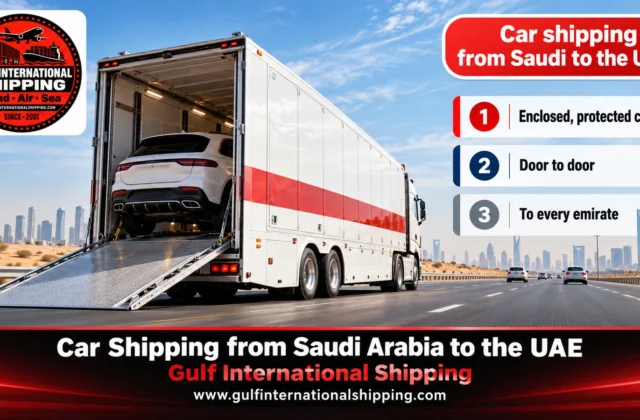 Car Shipping from Saudi Arabia to the UAE Carriers to Dubai