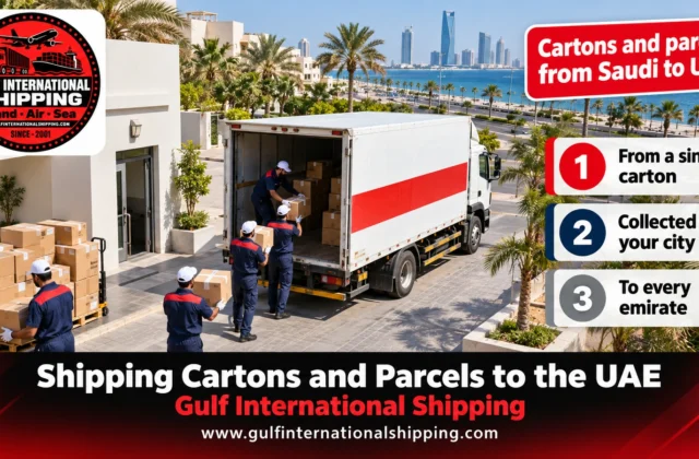 Shipping Cartons and Parcels to UAE Suitcases & Car Shipping