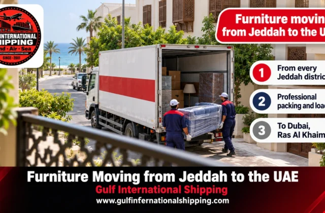 Furniture Moving from Jeddah to the UAE Packing & Car Shipping