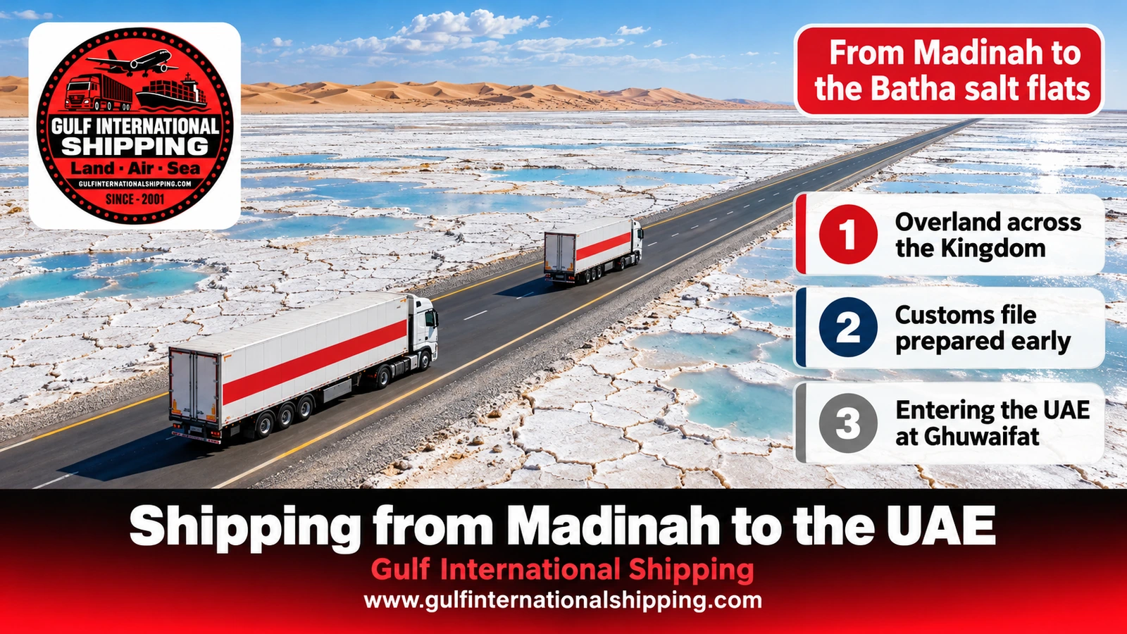 From Madinah to the Batha salt flats