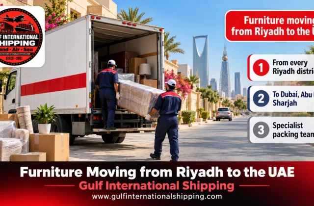 Furniture Moving from Riyadh to the UAE Home Removals & Car Shipping