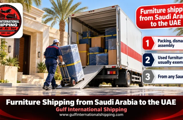 Furniture Shipping from Saudi Arabia to the UAE Moving & Car Shipping