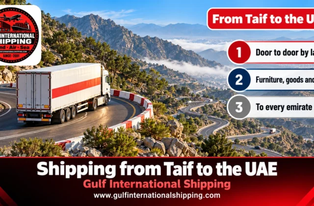 Shipping from Taif to UAE Home Moving & Car Shipping