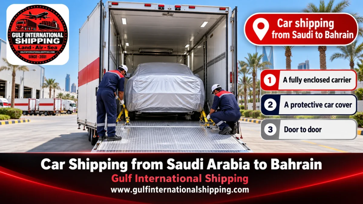 Car shipping from Saudi to Bahrain