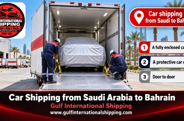 Car Shipping from Saudi Arabia to Bahrain Covered Car Carriers