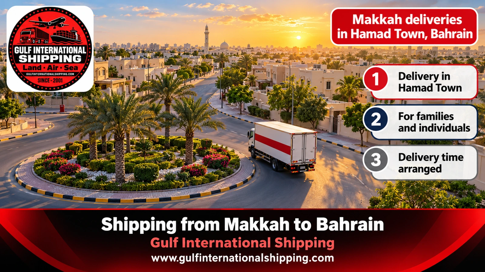 Makkah deliveries in Hamad Town, Bahrain