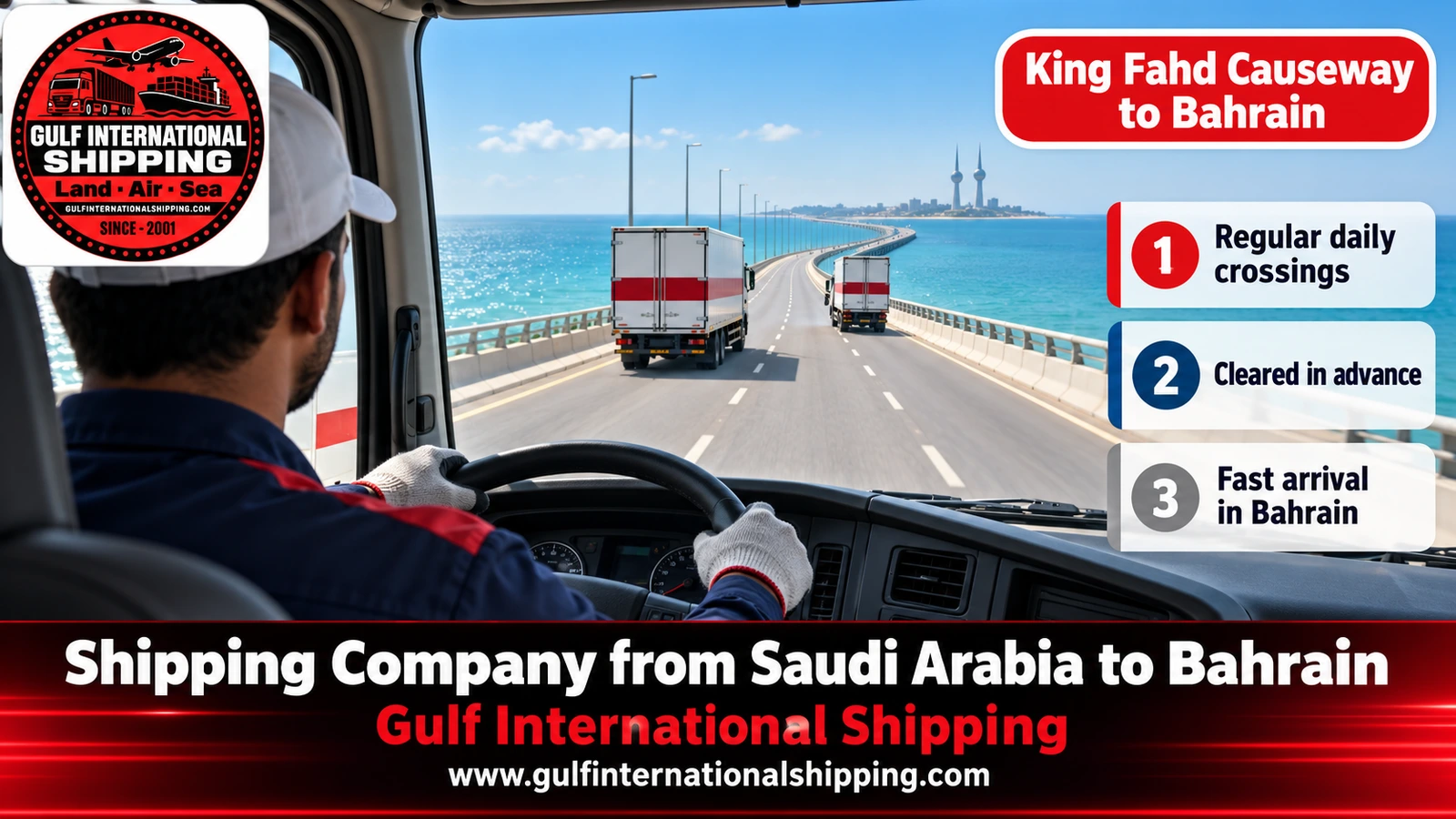 King Fahd Causeway to Bahrain