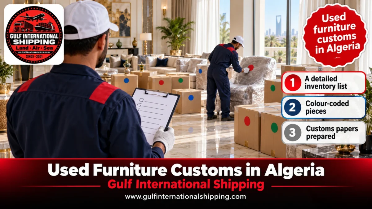 Used furniture customs in Algeria