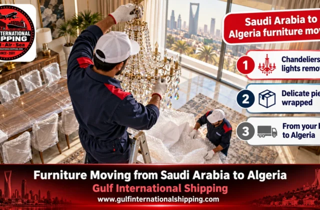 Furniture Moving from Saudi Arabia to Algeria Home & Car Shipping