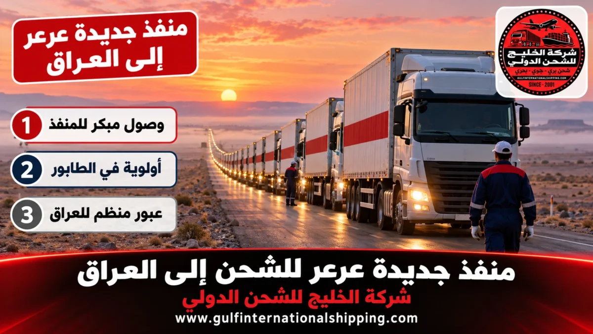 منفذ جديدة عرعر إلى العراق