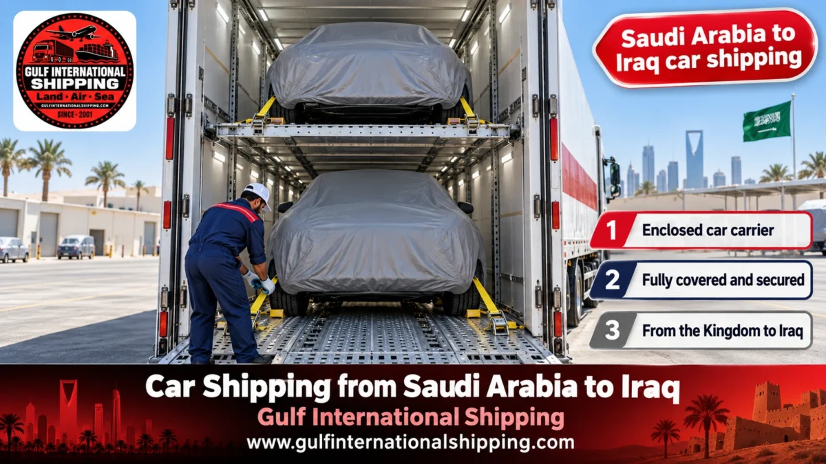 Saudi Arabia to Iraq car shipping
