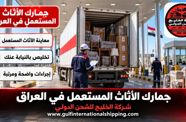 جمارك الأثاث المستعمل في العراق ترحيل أمتعة العائدين وشحن سيارات