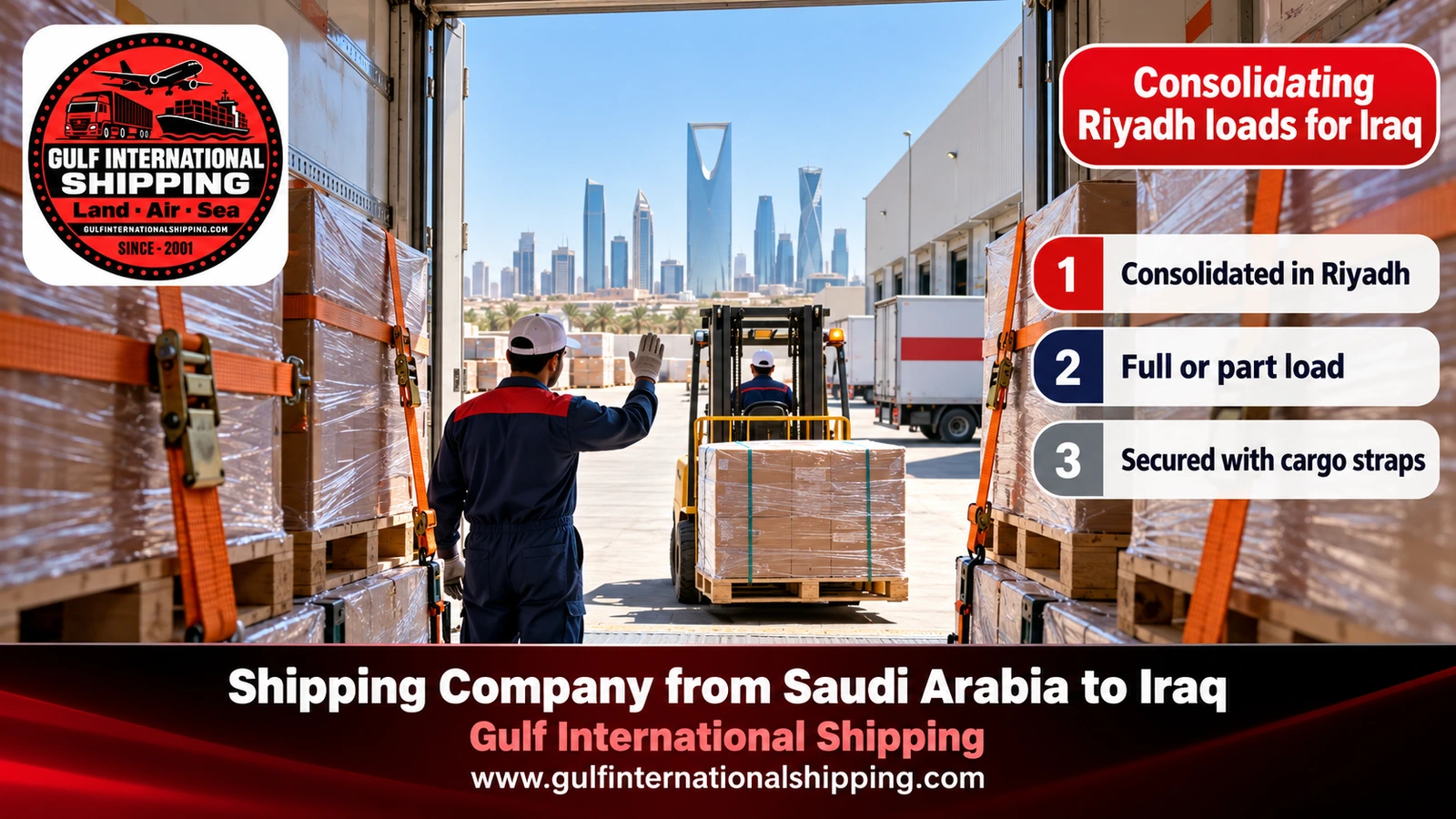Consolidating Riyadh loads for Iraq