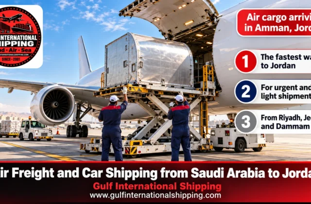 Air Freight from Saudi Arabia to Jordan Urgent Parcels to Amman