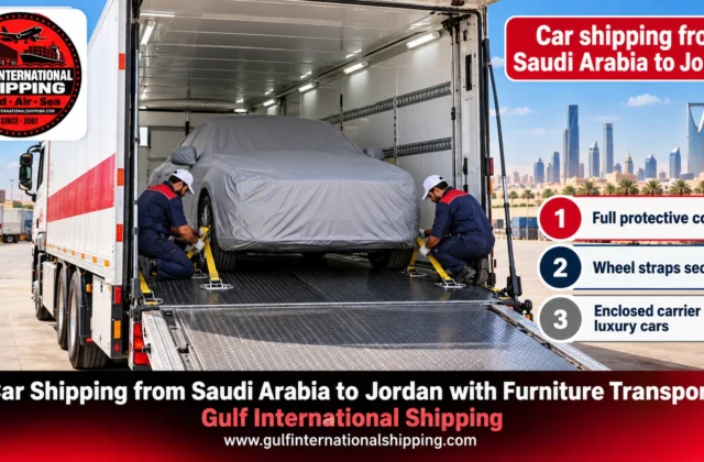 Car Shipping from Saudi Arabia to Jordan Flatbeds & Enclosed Carriers
