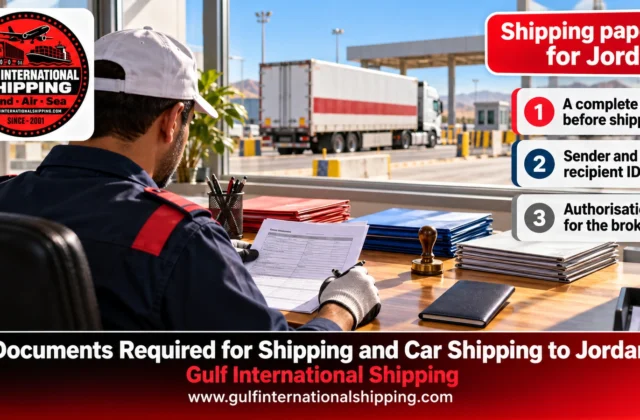 Documents Required for Shipping to Jordan Furniture, Goods & Cars
