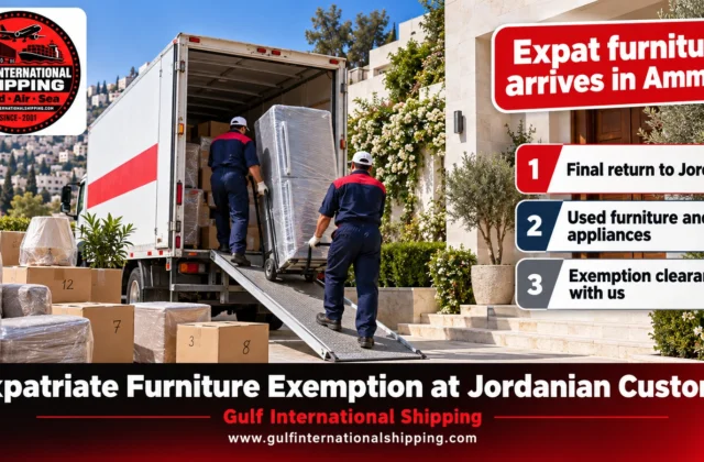 Jordan Expat Furniture Exemption Household Moving & Car Shipping