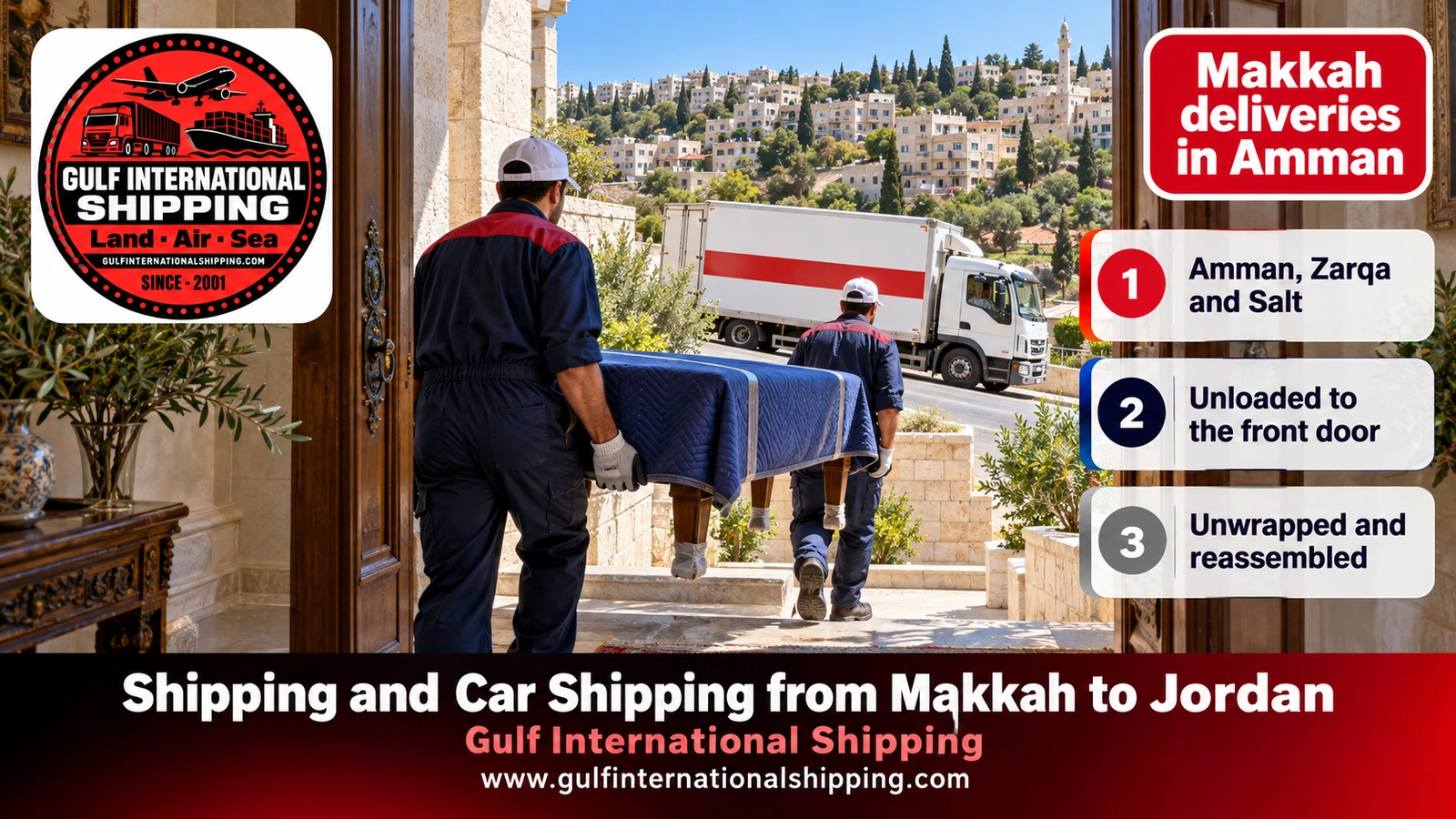 Makkah deliveries in Amman