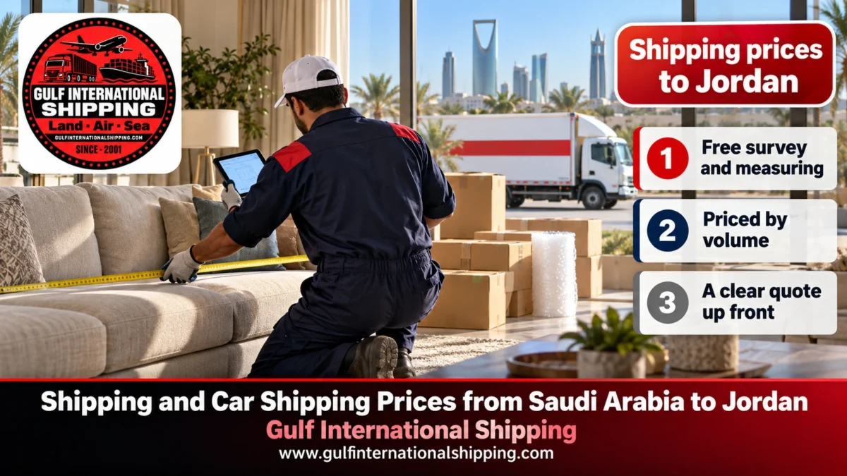 Shipping prices to Jordan
