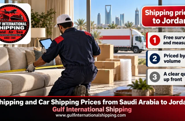 Shipping Prices from Saudi Arabia to Jordan Furniture, Cars & Parcels