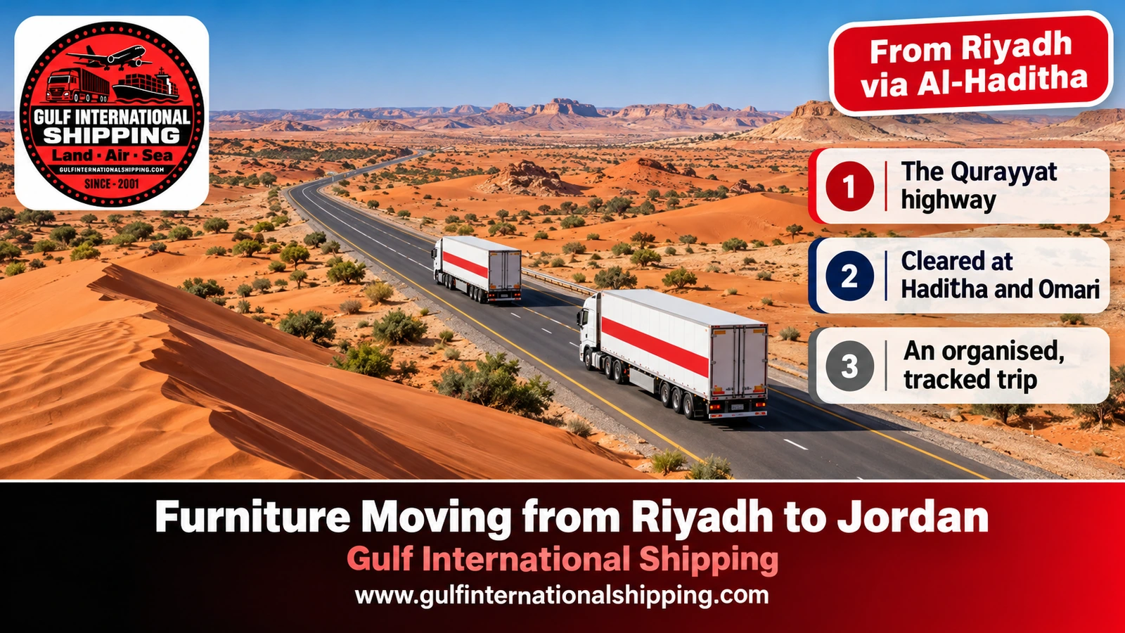 From Riyadh via Al-Haditha