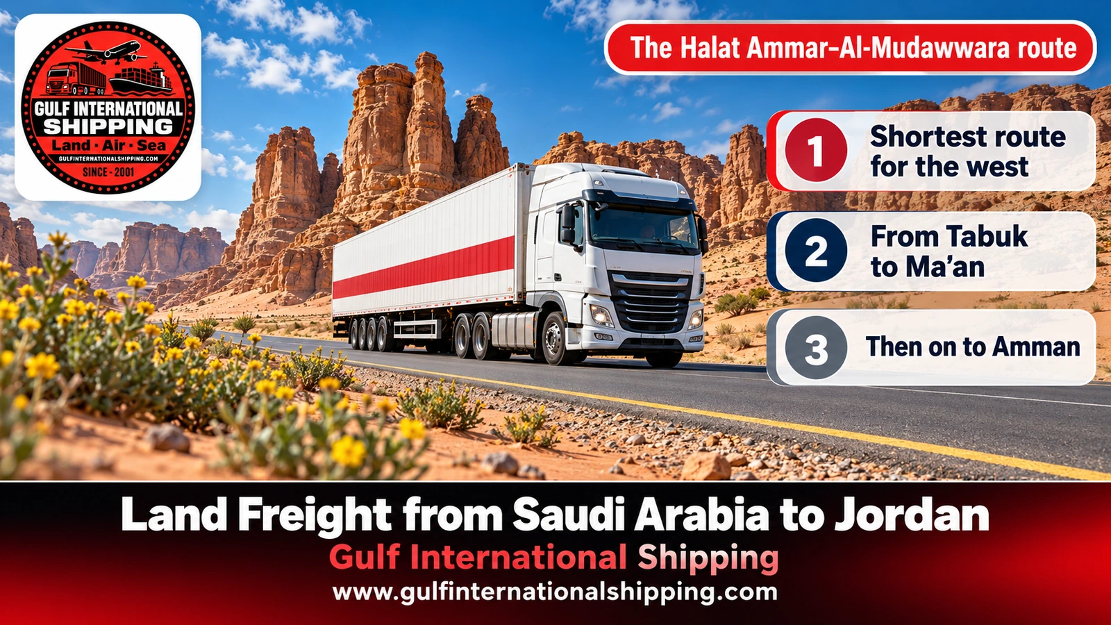 The Halat Ammar–Al-Mudawwara route