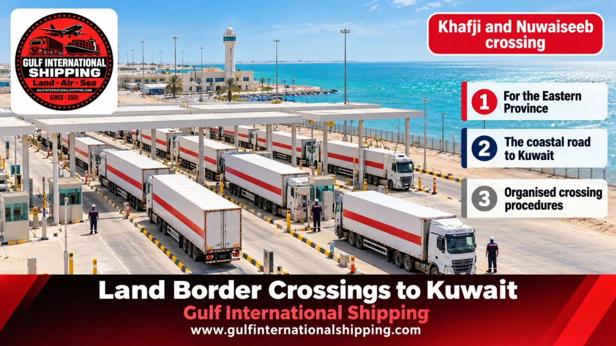 Khafji and Nuwaiseeb crossing