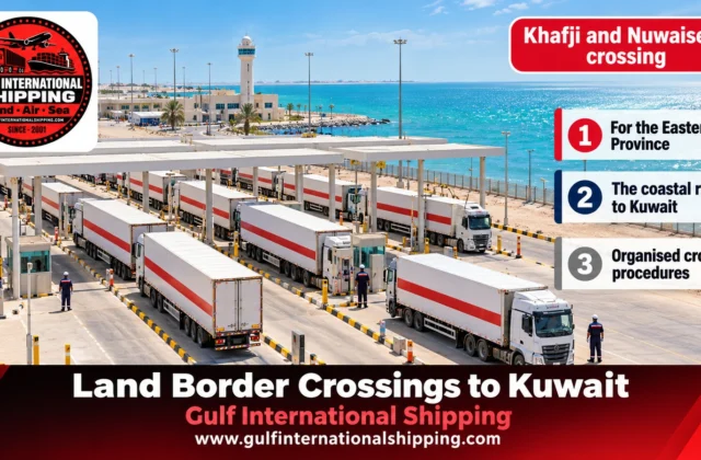 Saudi Kuwait Border Crossings for Shipping Trucking & Car Transport