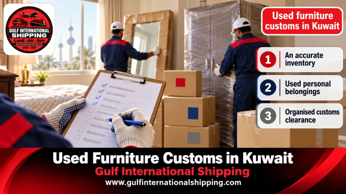 Used furniture customs in Kuwait