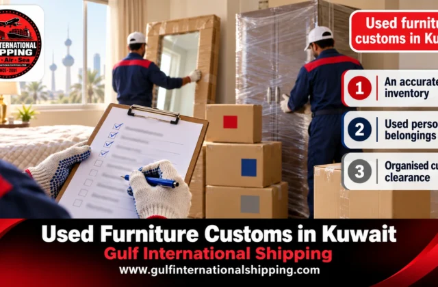 Kuwait Used Household Goods Customs Family Moves & Car Shipping