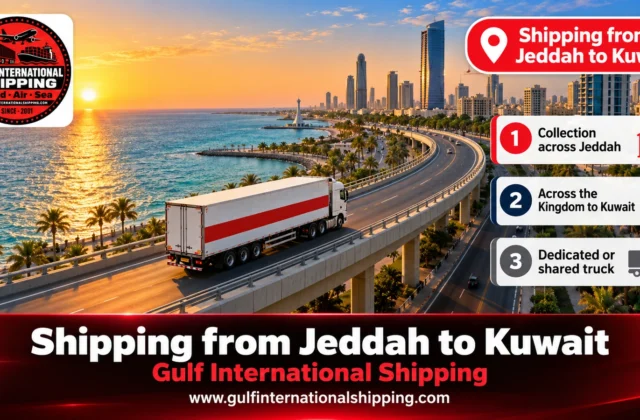 Shipping Company from Jeddah to Kuwait Road Cargo & Car Shipping