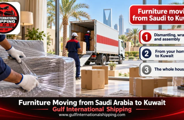 Furniture Moving from Saudi Arabia to Kuwait Removals & Car Shipping
