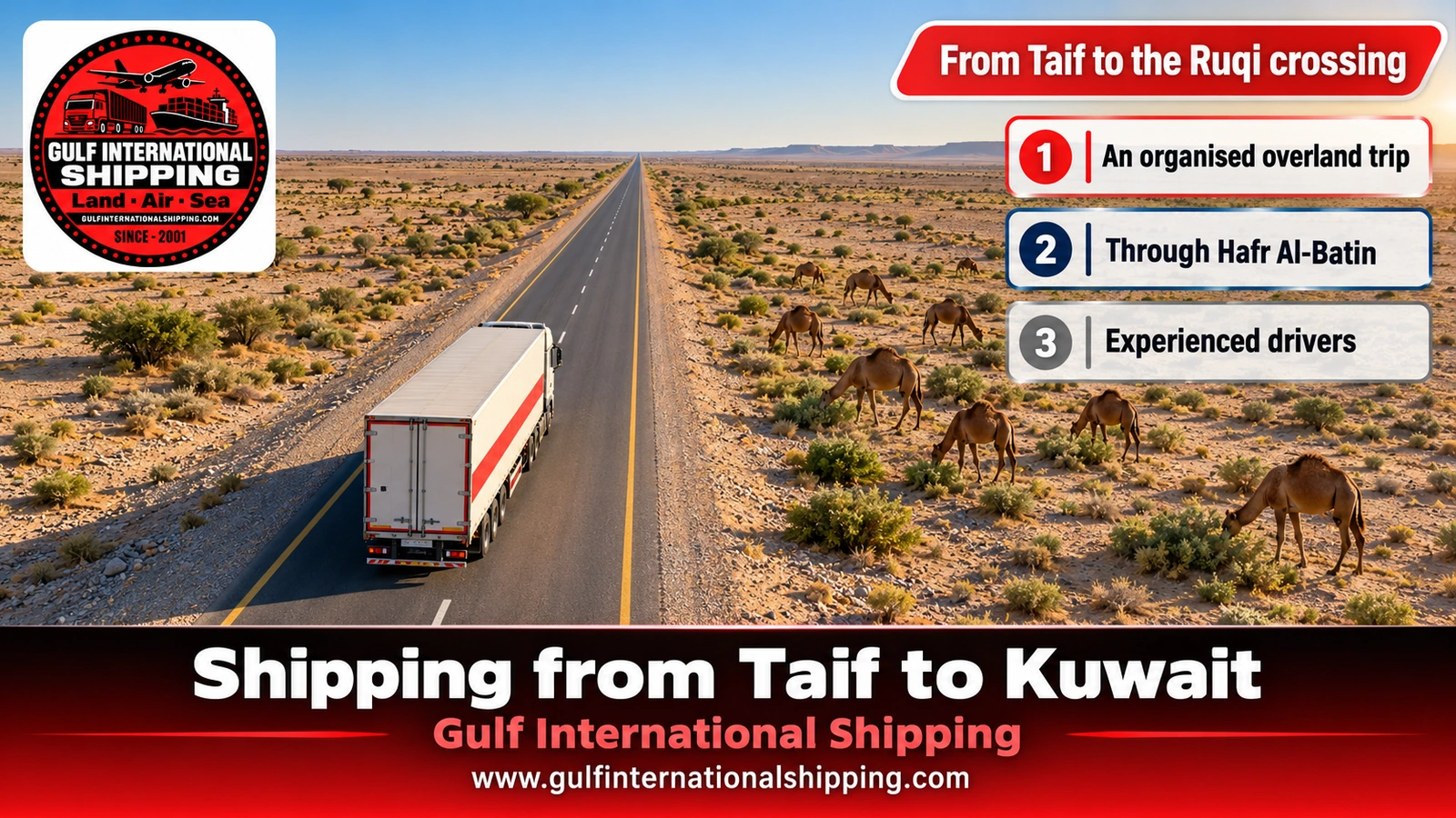 From Taif to the Ruqi crossing