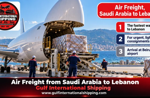 Air Freight from Saudi Arabia to Lebanon Urgent Cargo & Car Shipping