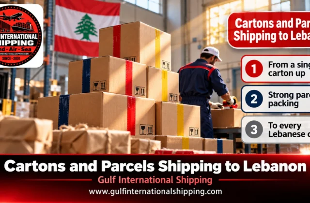 Cartons and Parcels Shipping to Lebanon Gifts & Car Shipping