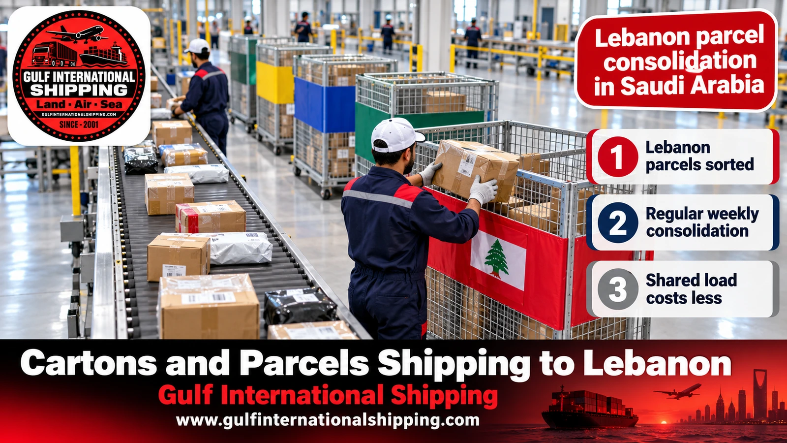 Lebanon parcel consolidation in Saudi Arabia