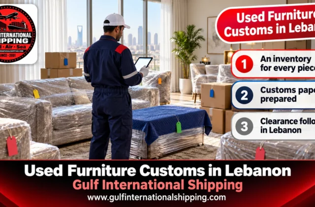 Lebanon Used Household Goods Customs Returnee Moves & Car Transport