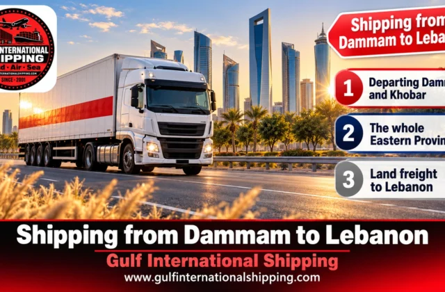 Shipping from Dammam to Lebanon Eastern Province Moves & Cars
