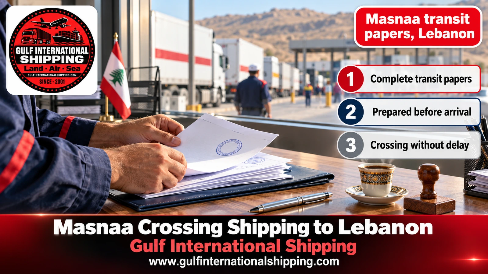 Masnaa transit papers, Lebanon