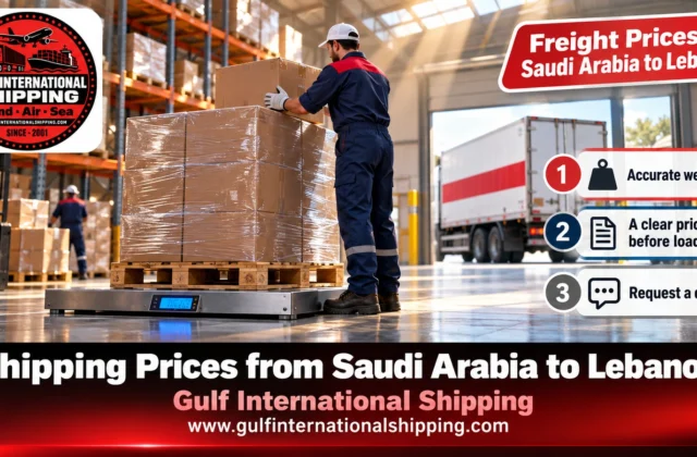 Shipping Prices from Saudi Arabia to Lebanon City Price Tables & Cars