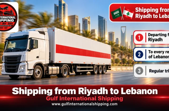 Shipping Company from Riyadh to Lebanon Beirut Delivery & Car Shipping