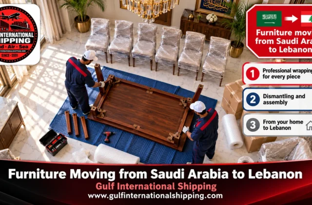 Furniture Moving from Saudi Arabia to Lebanon Removals & Car Shipping