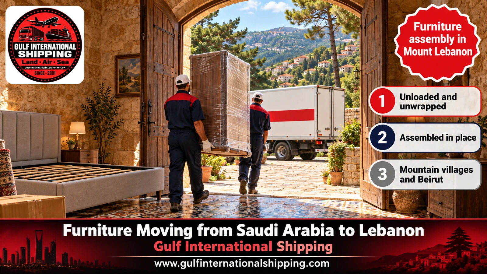 Furniture assembly in Mount Lebanon