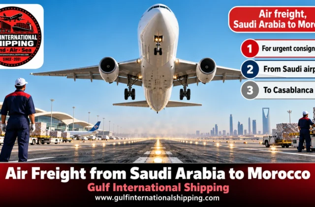 Air Freight from Saudi Arabia to Morocco Urgent Parcels & Cars