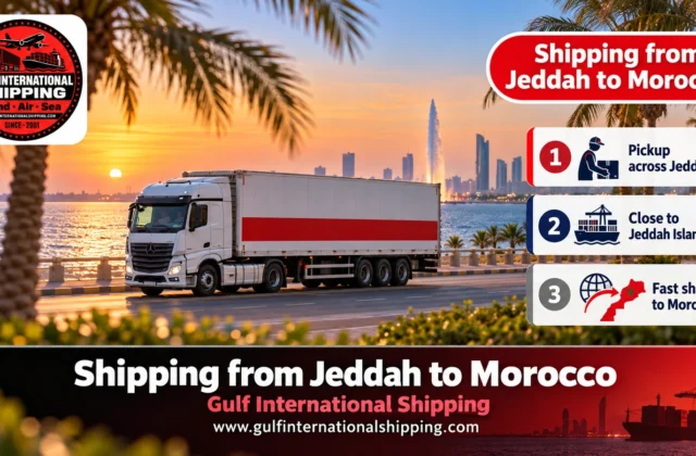 Shipping Company from Jeddah to Morocco Sea Containers & Car Shipping