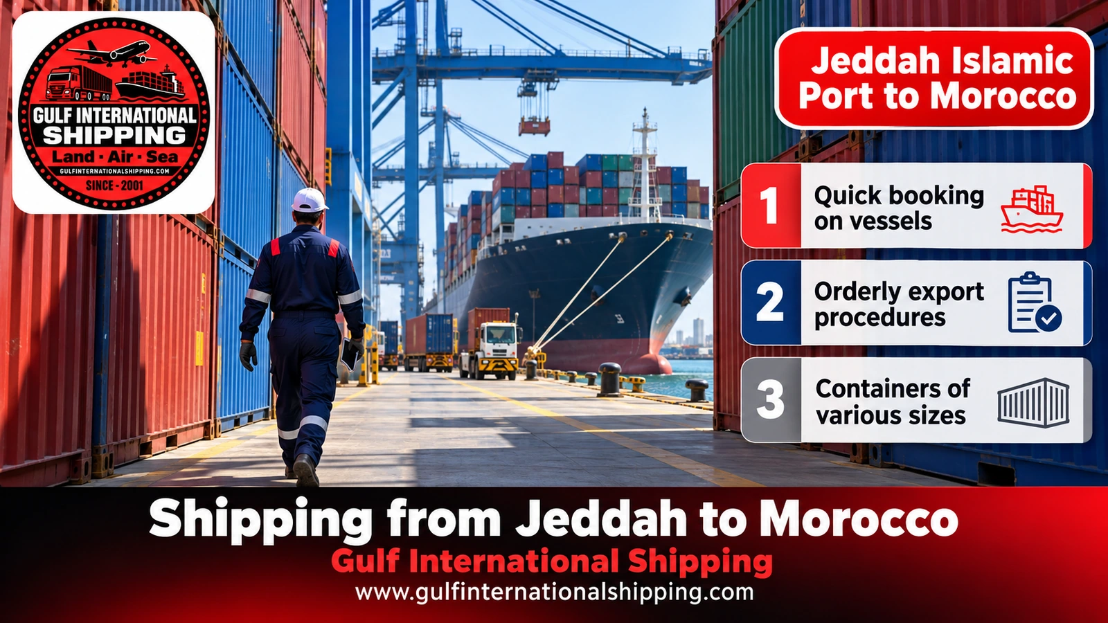 Jeddah Islamic Port to Morocco