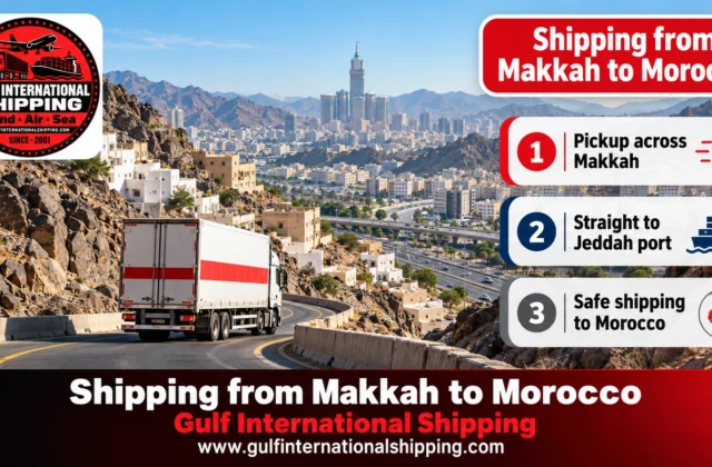 Shipping Company from Makkah to Morocco Sea Containers & Car Shipping