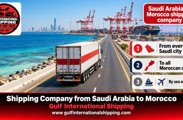 Shipping Company from Saudi Arabia to Morocco Sea Freight & Cars