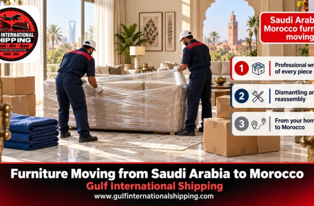 Furniture Moving from Saudi Arabia to Morocco Sea Home Moves & Cars