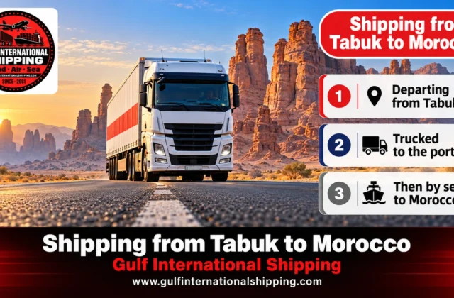 Shipping Company from Tabuk to Morocco Sea & Air Freight, Cars